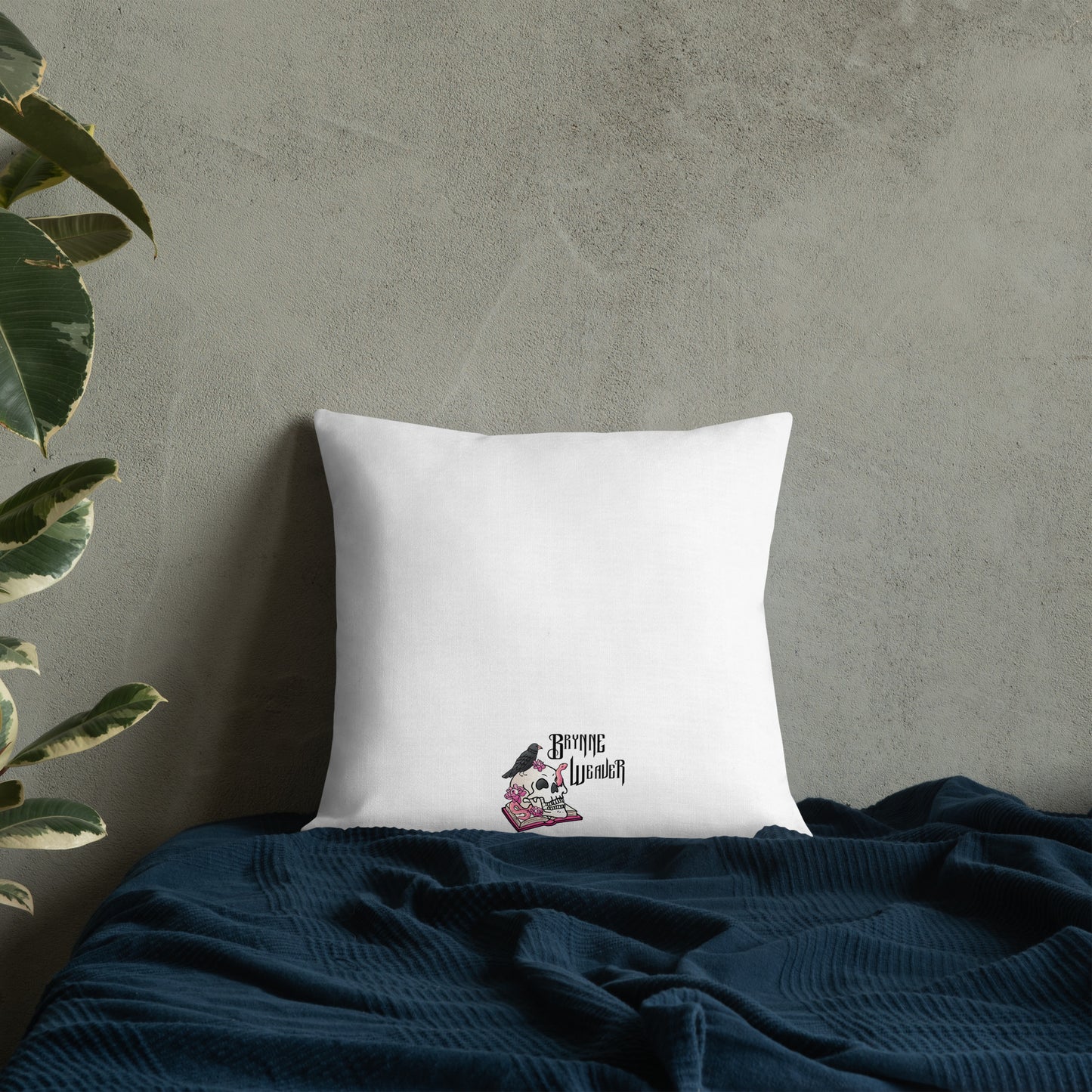 Large Plucked Eye Pillow 20" x 20"