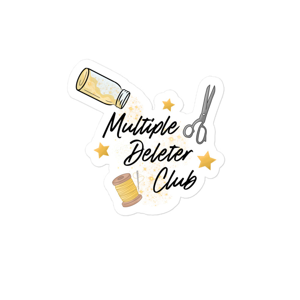 Multiple Deleter Sticker