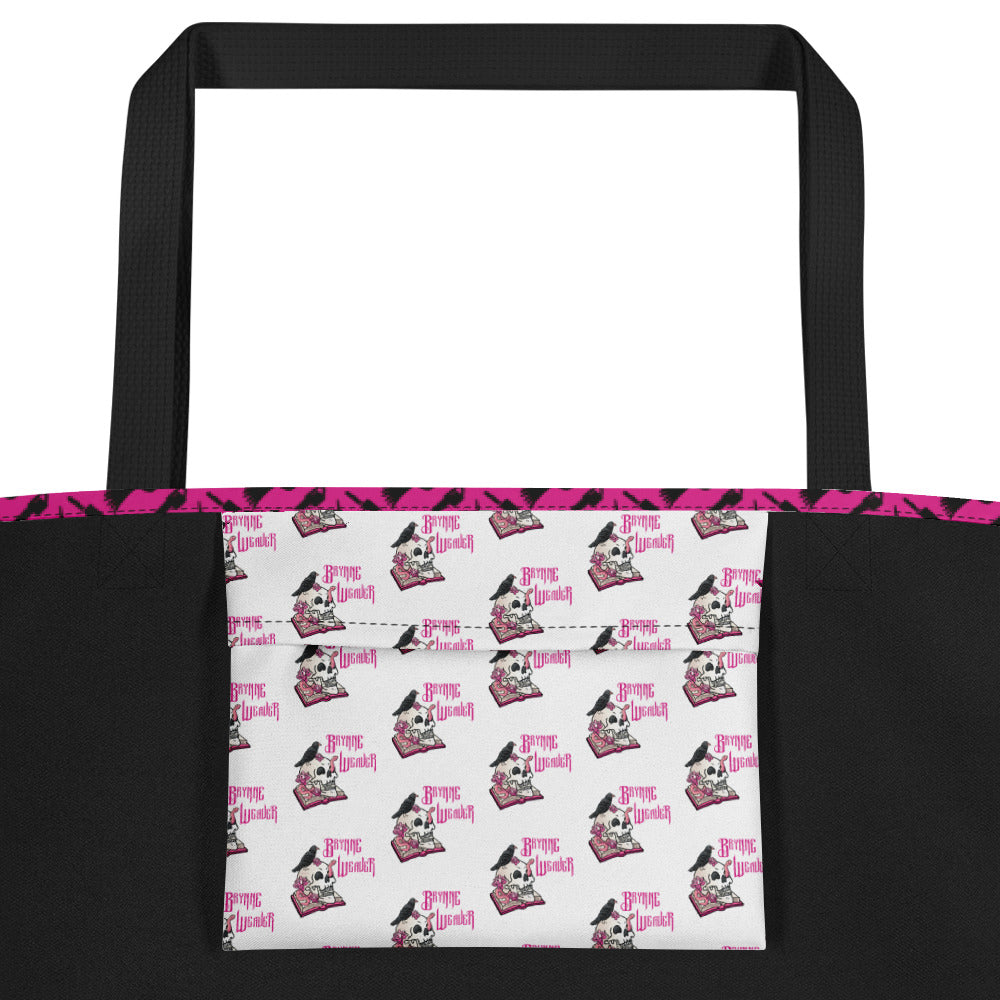 Pink Butcher & Blackbird Large Tote Bag