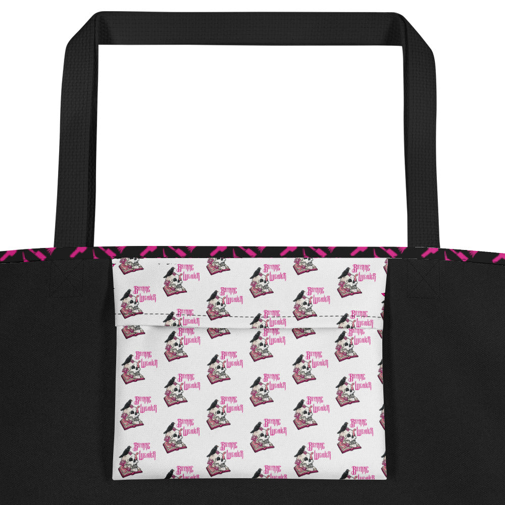 Black Butcher & Blackbird Large Tote Bag