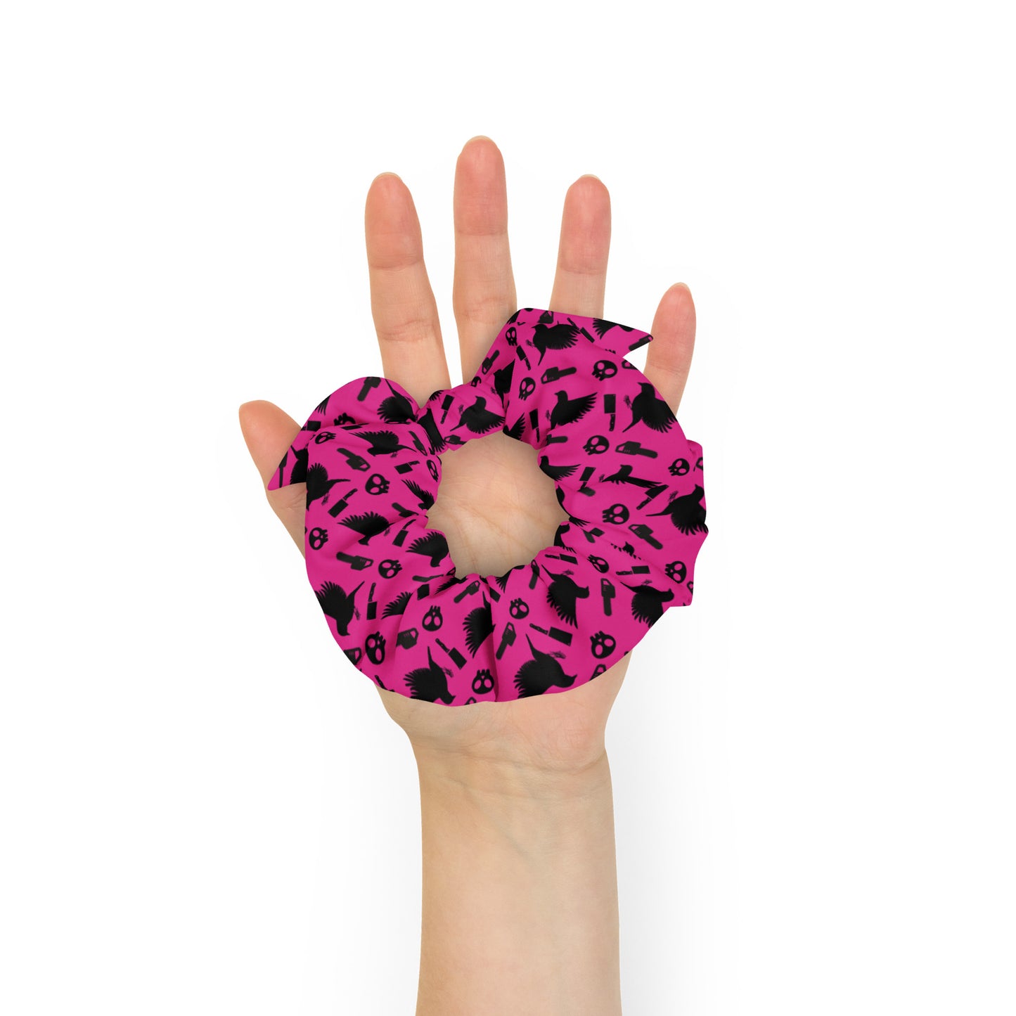 Pink B&B Scrunchie