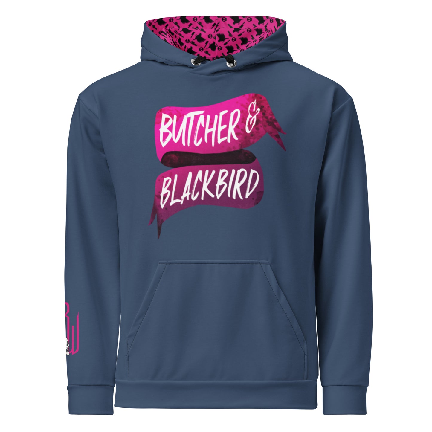 Trigger Warnings B&B Unisex Hoodie - Blue