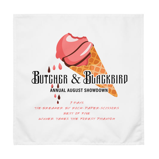 Ice-cream shop competition cloth napkin set