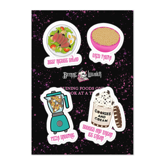 Ruined Foods Sticker Sheet