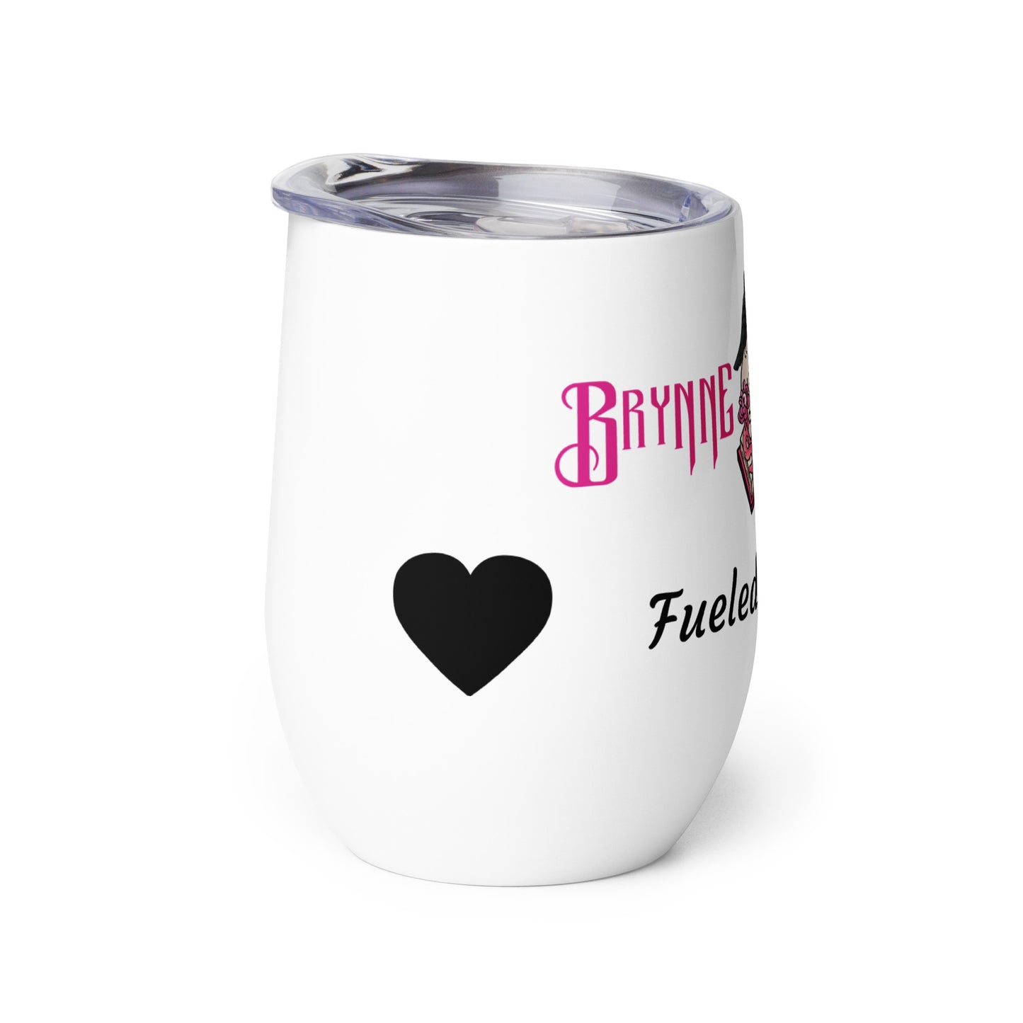 BW Fueled by Spite Wine tumbler