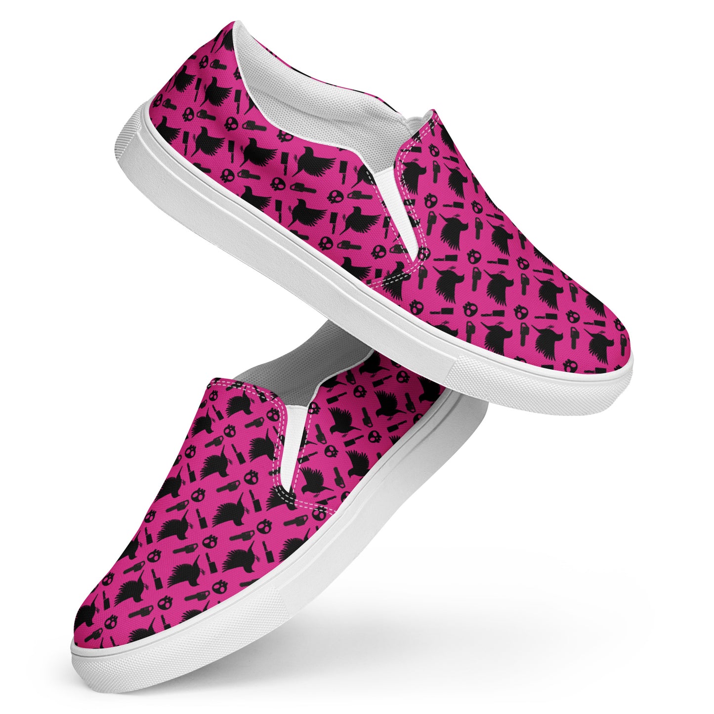 Pink B&B Women’s slip-on canvas shoes